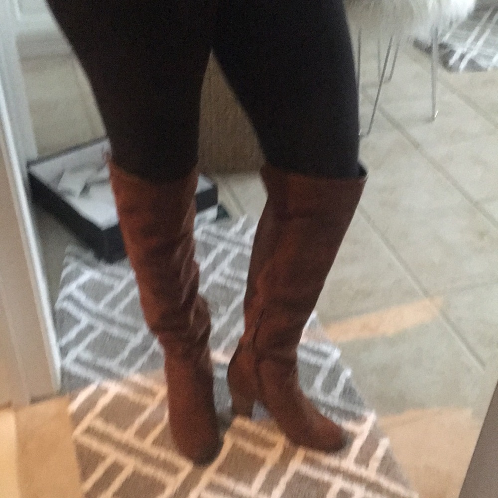 Dolce Vita OTK boots Acorn/Brown s7.5